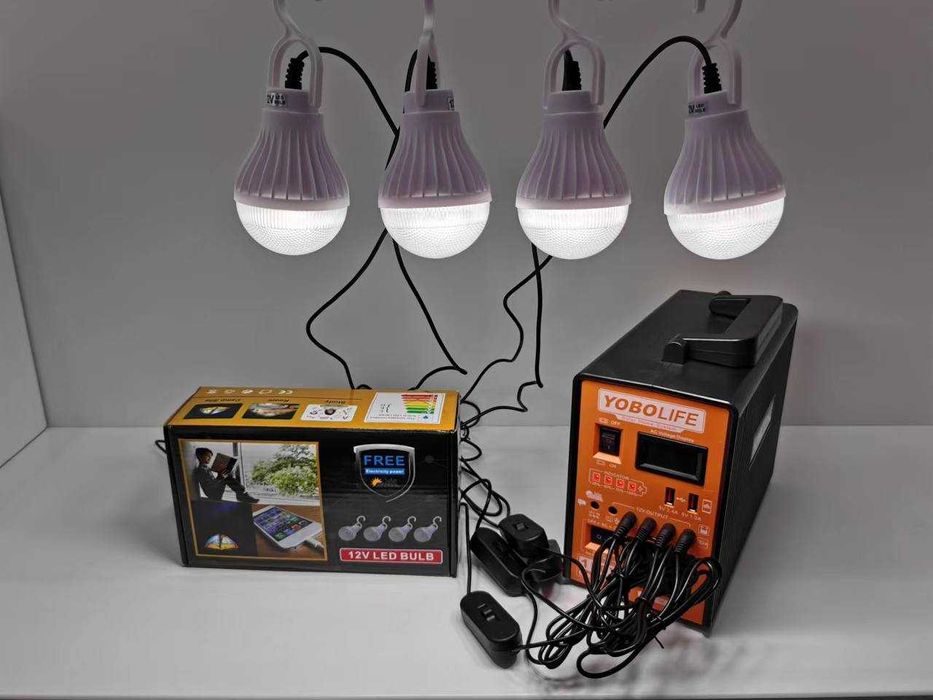 Bepul 'svet" Mini stansiya arzon varianti. quyosh panel komplekt