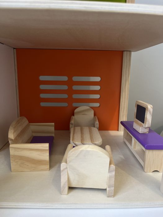 Домик детский деревянный