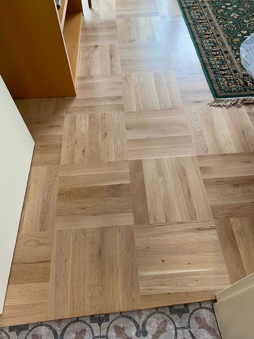 Продавам нов дъбов паркет, произведен от ЕМКО Бургас