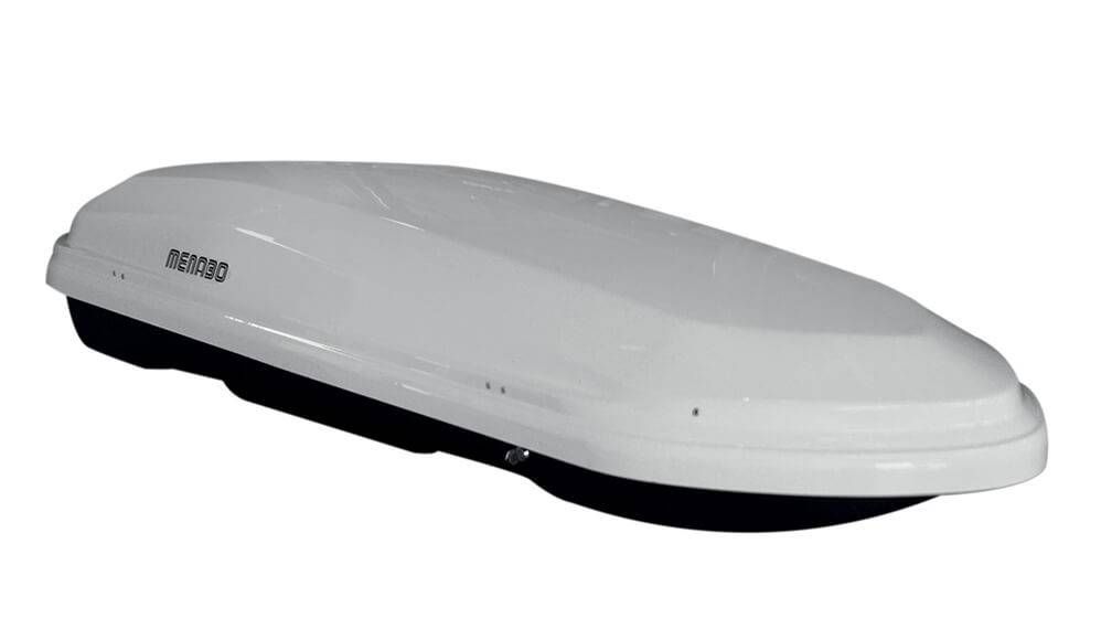 Cutie portbagaj Menabo Diamond 450 White, 163x90.7x36cm