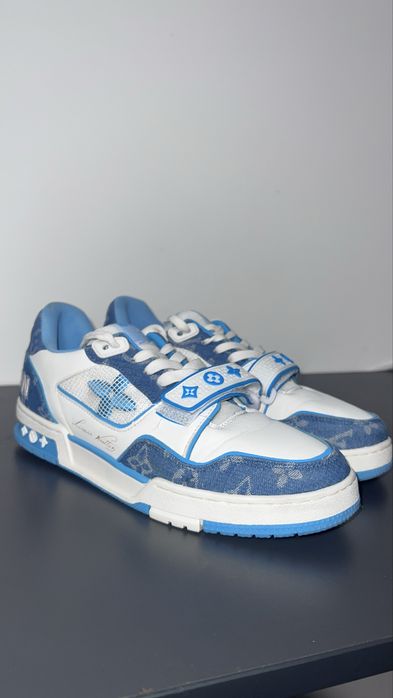 Louis Vuitton LV Trainer Monogram Denim – Marimea 43 | Stare excelenta