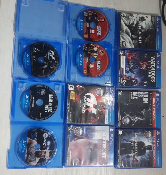 Диски для Playstation 4, Playstation 3, PSP, Xbox360