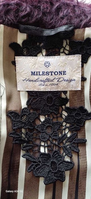 Палто, мохер,вълна и коприна.