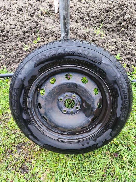 4бр. Железни джанти 4х98 15 /джанти с гуми (зимни)