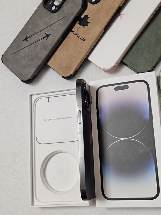 Iphone 14 pro max, 128GB, baterie 87%, CA NOU, FULL BOX