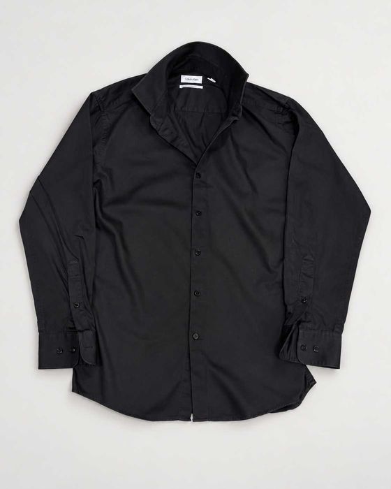 Мъжка риза Calvin Klein/ черна/ като нова/ оригинална/ slim fit