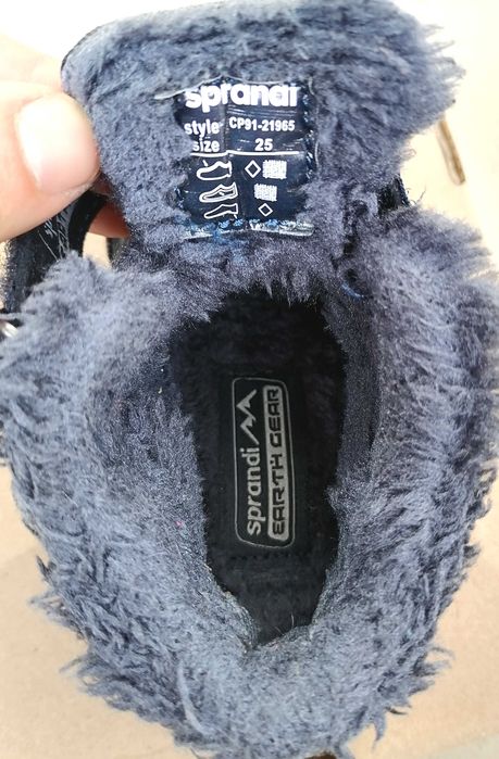 Детски зимни боти Sprandi earth gear. Непромокаеми 25-ти Номер