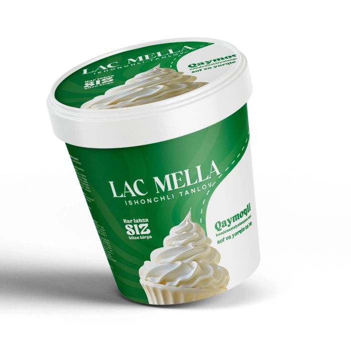 Lac mella sugushonni moloko va krem slivki