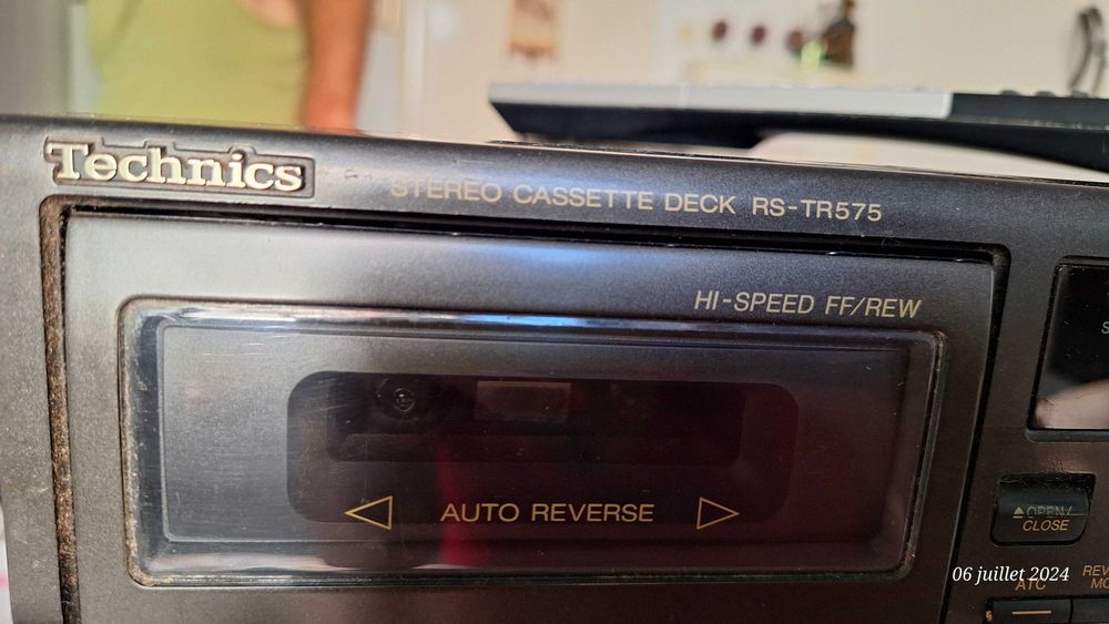 Усилвател YAMAHA + двукасетъчен дек Technics