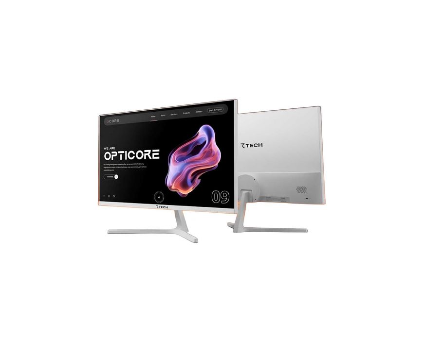 Монитор 7Tech 7M4S24F100 W24 24" FHD IPS 100Hz White