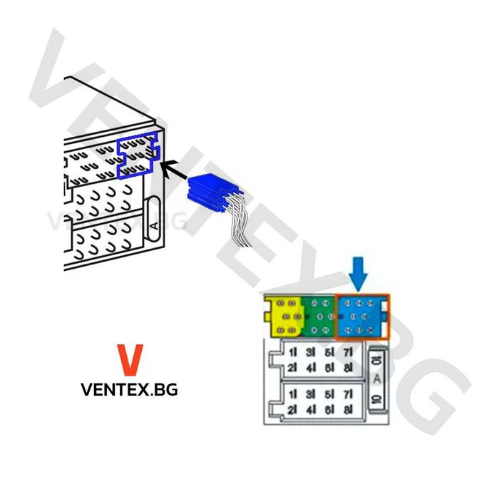 Bluetooth за Renault 2000 до 2011 рено блутут адаптер WEFA чейнджър