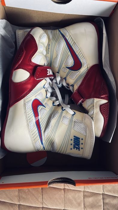Nike hyperko 1 красно белый