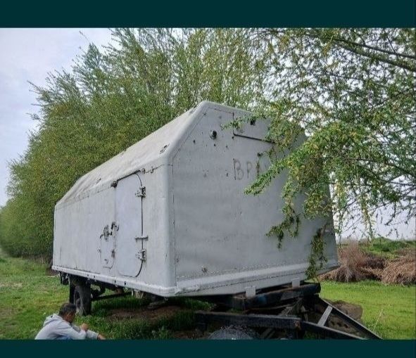 Вагон для проживание с прицепом алюминиевый