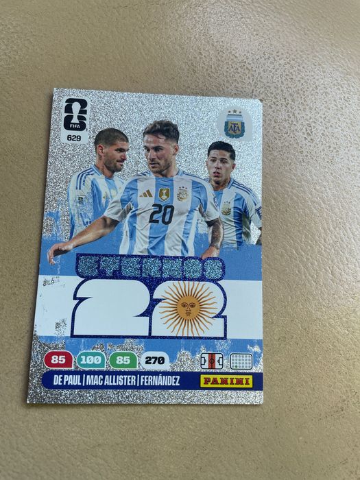 Cartonas ultra rar Eternos 22 Nr 629 Panini Adrenalyn WC 2026
