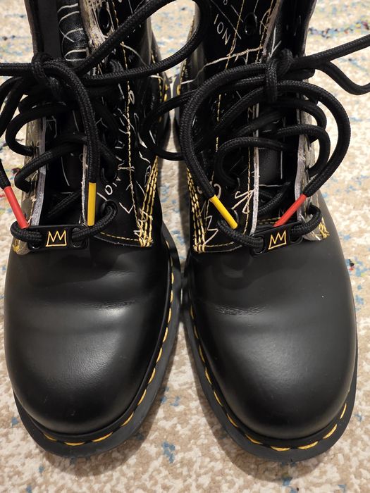 Дамски боти dr. Martens & Jean Michel Basquiat