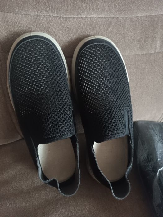 Мужские лоферы летние сетчатые.