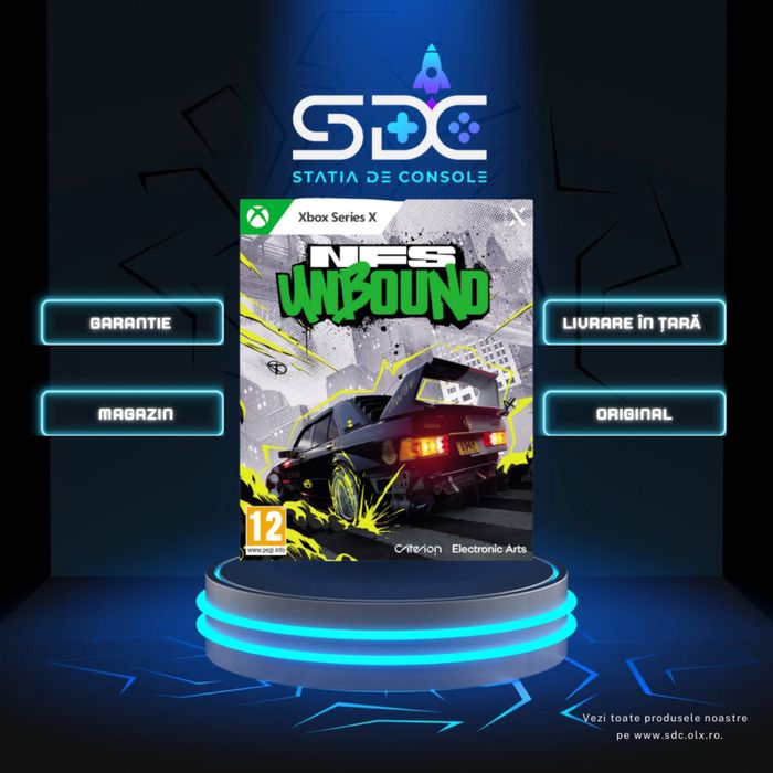 Need For Speed Unbound (NFS) Series X | Statia De Console | SDC