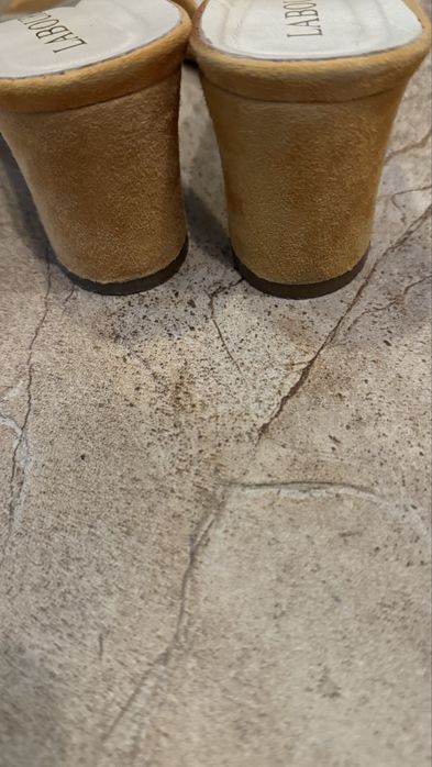 Обувки- велур- ест.кожа