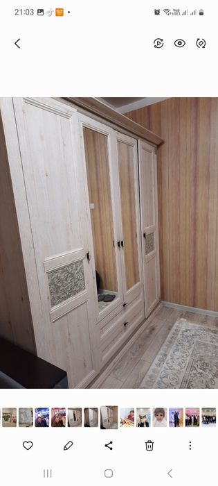 Продам шкаф молочный цвет