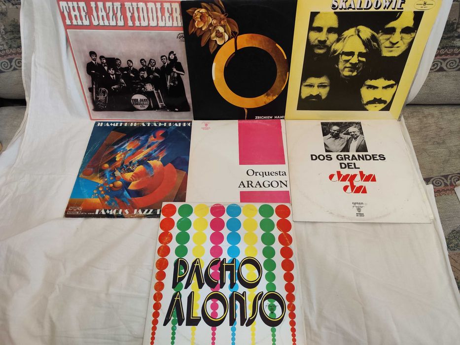 Виниловые пластинки.