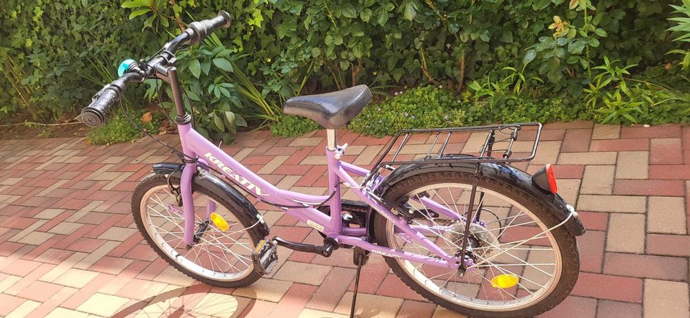 Bicicleta DHS Kreativ 7-9 ani