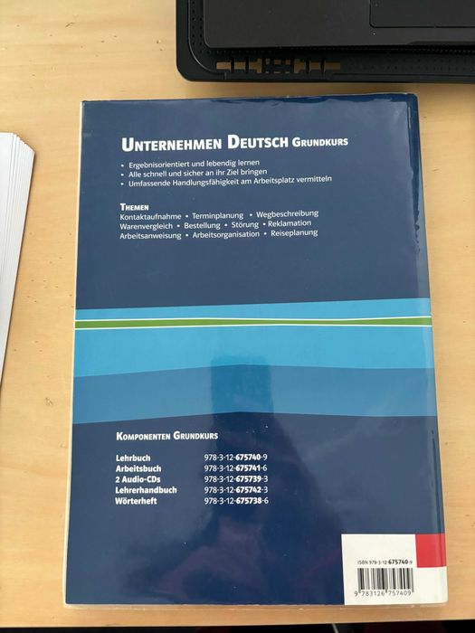 Учебна система по бизнес немски език Unternehmen Deutsch: Ниво A1 - A2