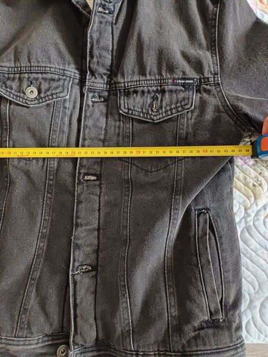 Geaca Cropp Denim imblanita noua, XS