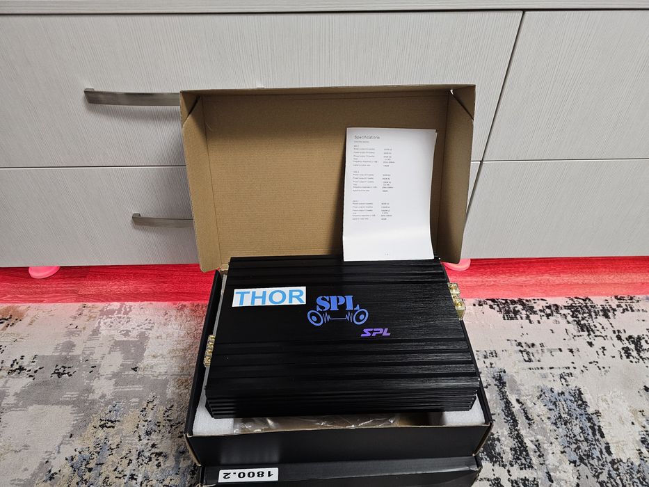 Statie amplificator auto 2x1800w (Taramps,Stetsom,Deaf Bonce