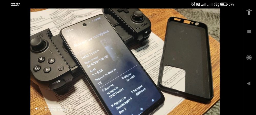 HMD fusion 5g.8+8/256