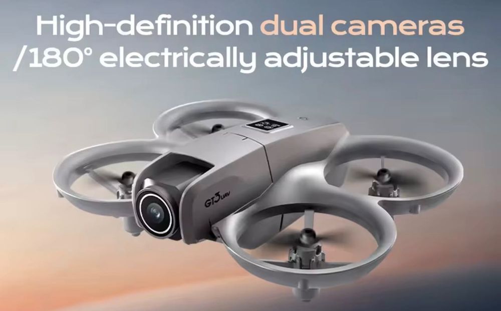 Drona noua 2 camere 4k, 3000 metri