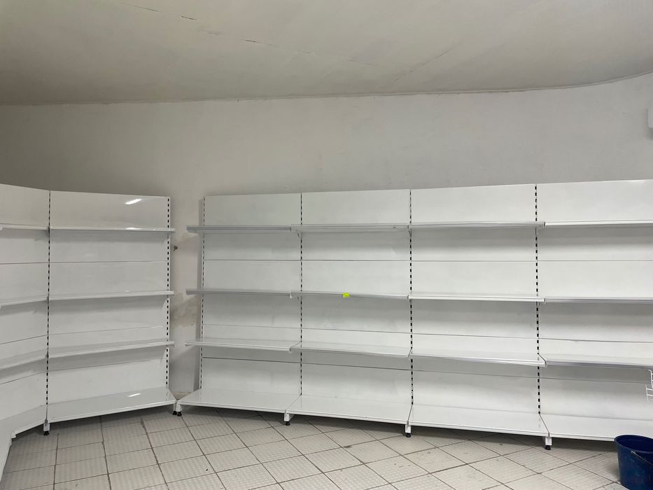Торговое оборудование стеллаж торговый витрина полка витринный магазин