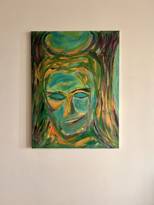Tablou portret - ulei pe panza - 60x80cm