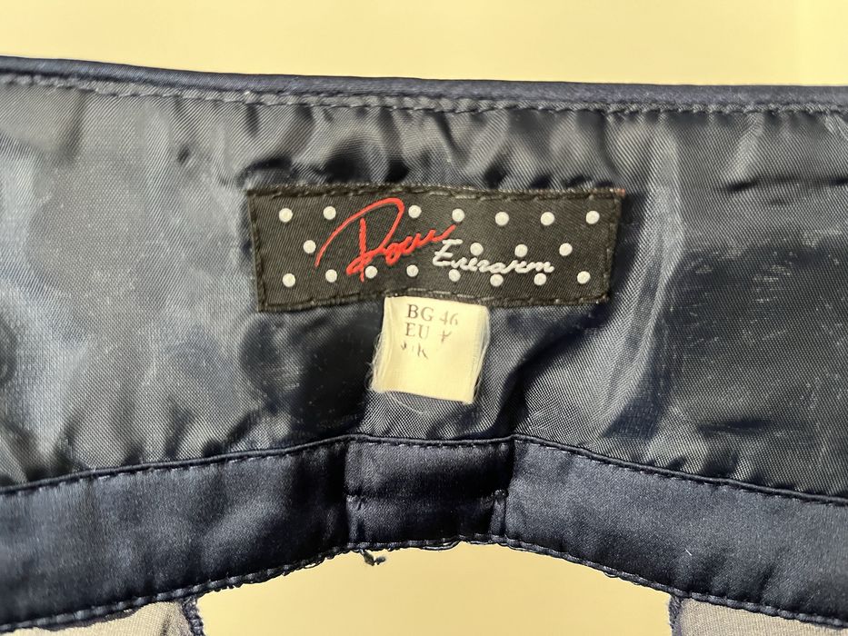 Тъмно синя официална рокля Роси