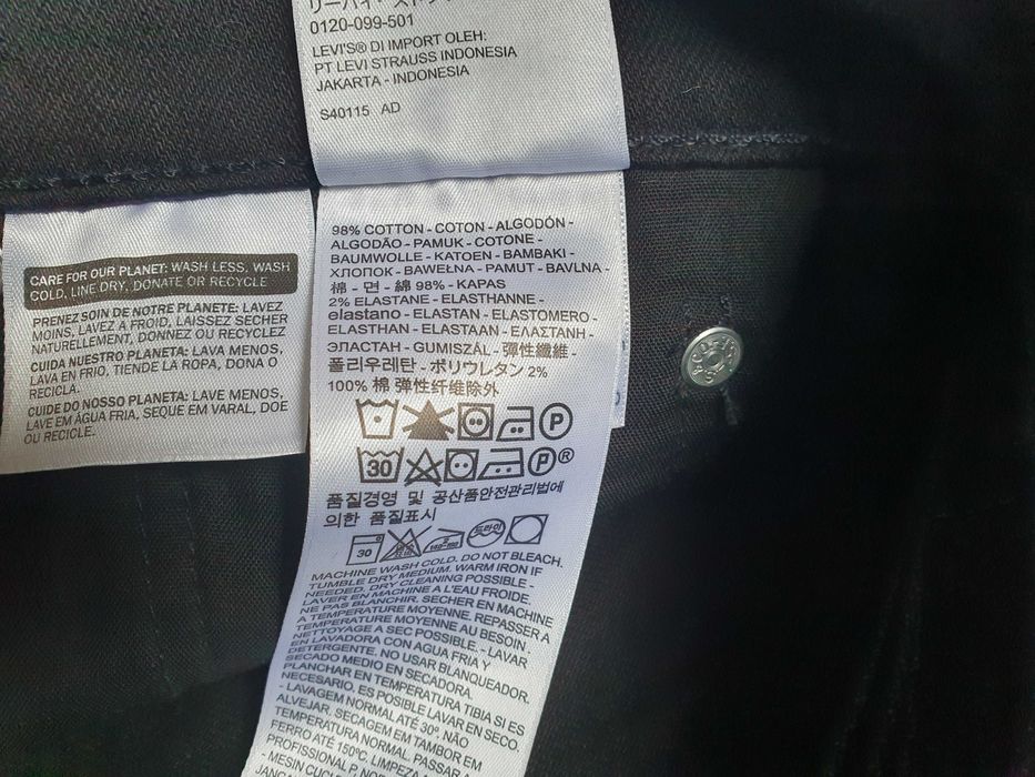 Blugi LEVI'S 511 Slim - Marime W31 L34 (Talie 83 cm)