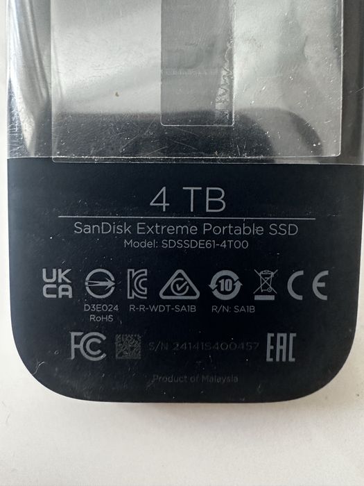 Sandisk Extreme® SSD PORTABIL - 4TB