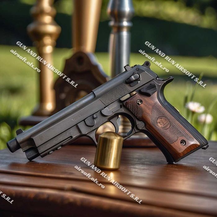 PISTOL PUTERNIC!! Mecanism Modificat CO2 5J!! Cu Munitie + BLOWBACK