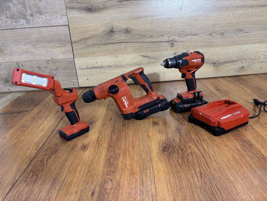 Rotopercutor Hilti TE 4-22 / filetanta SF 4-22 si lanterna SL 2-22 ...