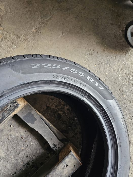 2 anvelope vara 225 55 17 Pirelli 6.6mm 2022