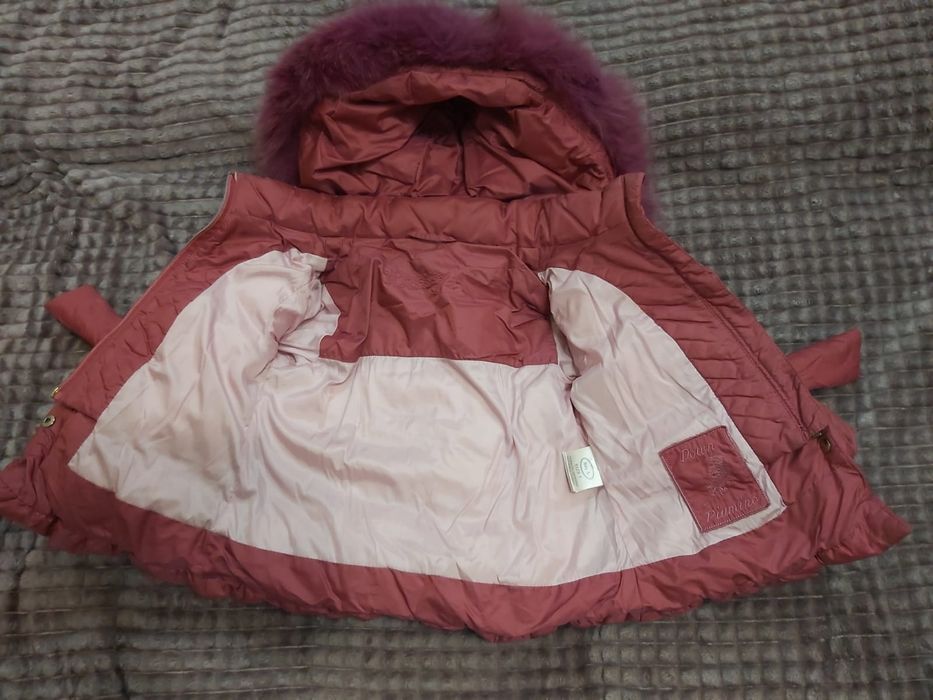 BABY A детский пуховик супер известного бренда.Размер 5.