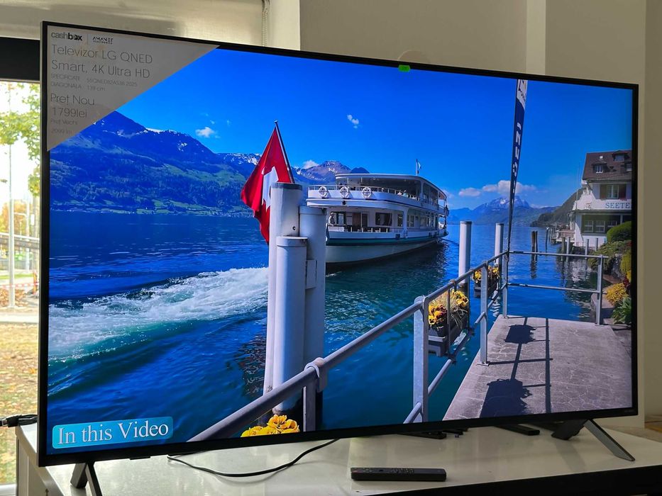 LG 55NED82A3B Ultra HD 4K, HDR, 139cm Garantie 24 luni Cashbox