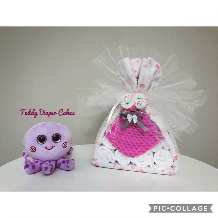 Бонбон/мини торта от памперси