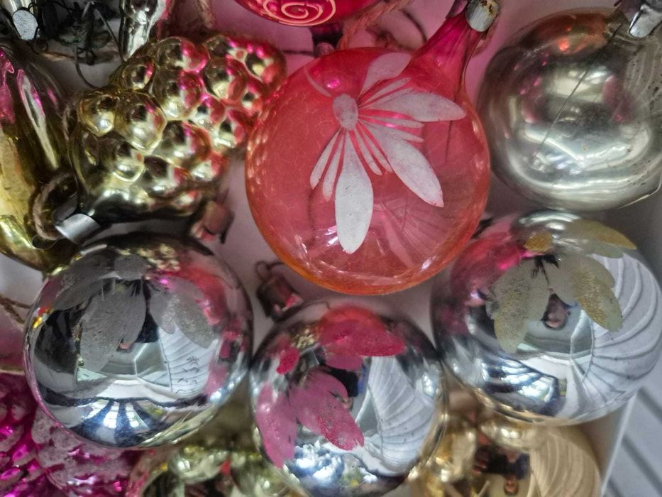 Елочные советские игрушки