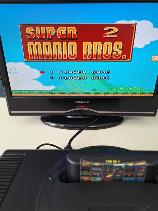Casetă Sega Mega Drive Genesis 196 jocuri în 1 cartuș 16-bit retro