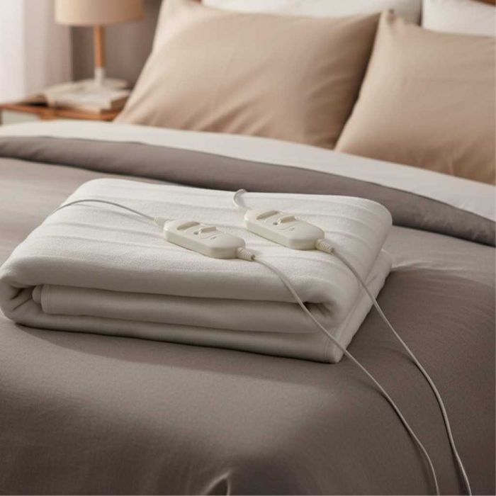 Електрическо одеяло Rosberg, Защита от прегряване, LED индикатор