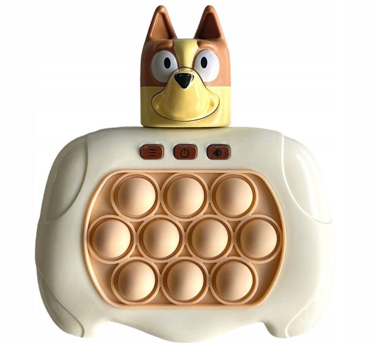 Поп ит игра Блуи и Бинго, Pop it quick push game Bluey & Bingo