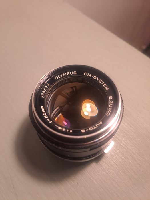 Obiectiv Olympus 50mm f1.4