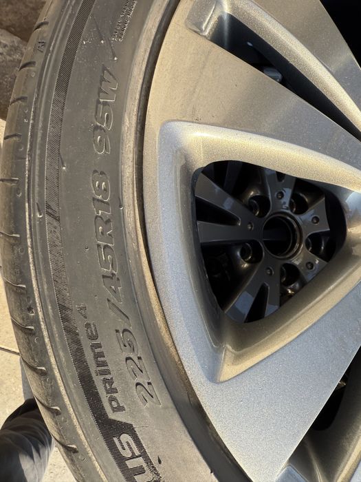 Jante aliaj 18” Chicago + anvelope vară Hankook 225/45 R18 DOT 2023