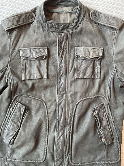 Мъжко кожено яке Diesel XXL