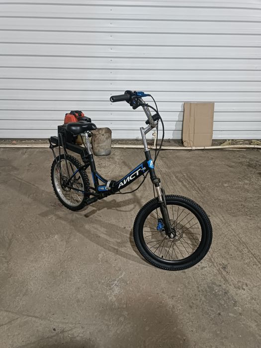 Продам дырчиган(велосипед,мопед) дешева пробег около 200км 2тактный.