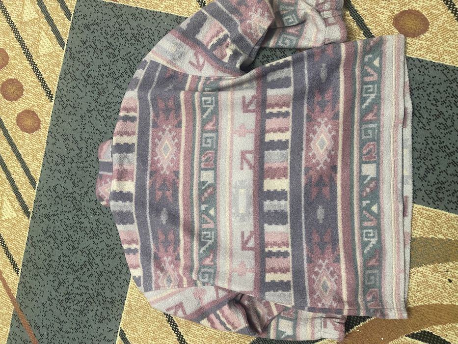 Винтажная кофта, свитшот зипка